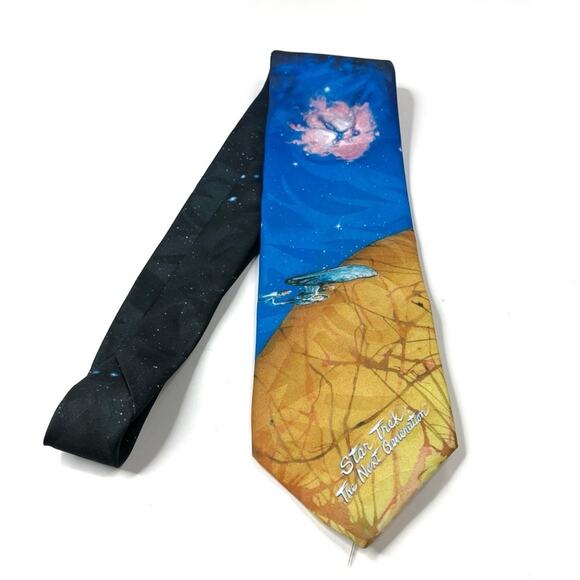 Ralph Marlin | Star Trek: The Next Generation Necktie 100% Polyester Made in USA - Picture 1 of 7